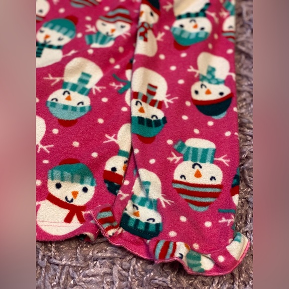 Gymboree snowgirl super soft 2 piece pajama set M 7/8 - Picture 13 of 16